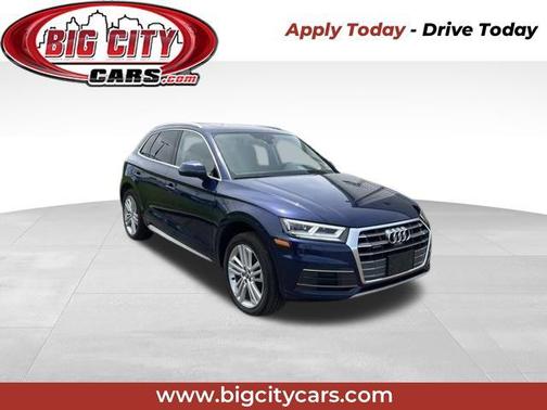 Blue Metallic 2018 Audi Q5 2.0T Prestige
