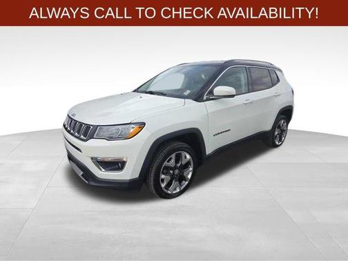 White Clearcoat 2018 Jeep Compass Limited