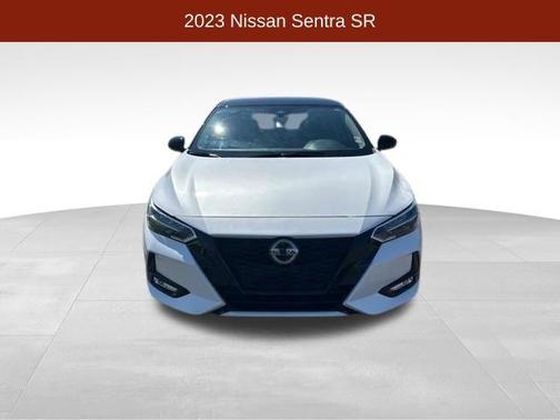 Aspen White 2023 Nissan Sentra SR