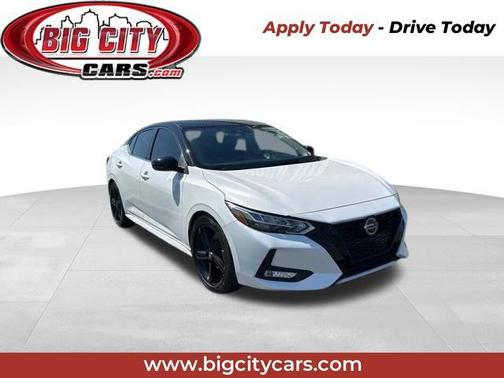 Aspen White 2023 Nissan Sentra SR
