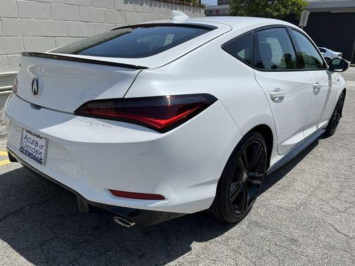 Platinum White Pearl 2026 Acura Integra FWD A-Spec