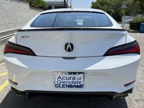 Platinum White Pearl 2026 Acura Integra FWD A-Spec