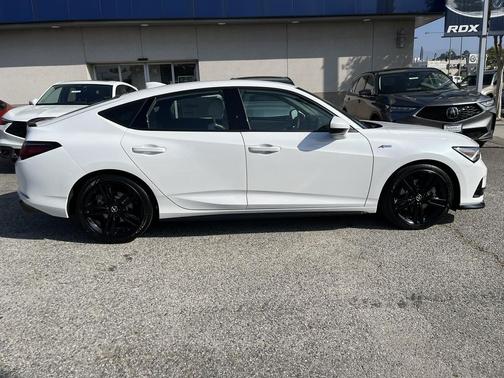 Platinum White Pearl 2026 Acura Integra FWD A-Spec