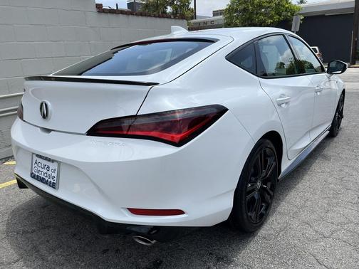 Platinum White Pearl 2026 Acura Integra FWD A-Spec
