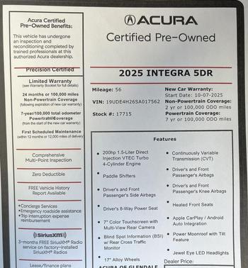 2025 Acura Integra