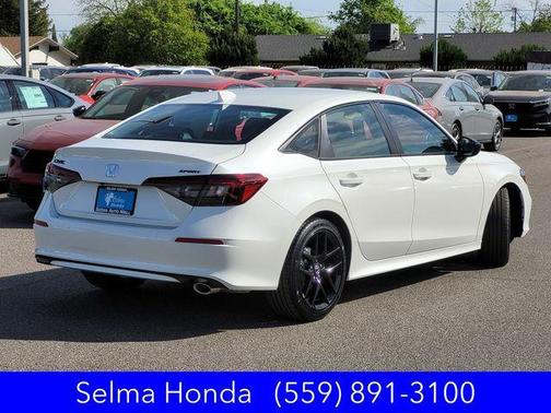 Platinum White Pearl 2026 Honda Civic Sport