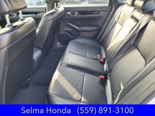 Platinum White Pearl 2026 Honda Civic Hybrid Sport Touring