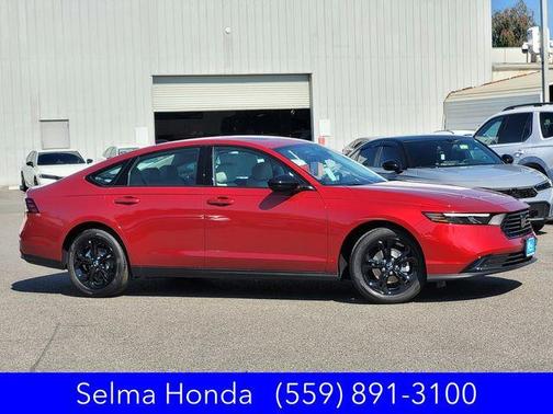 Radiant Red Metallic 2025 Honda Accord SE