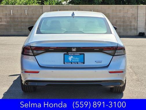 Solar Silver Metallic 2026 Honda Accord Hybrid Touring