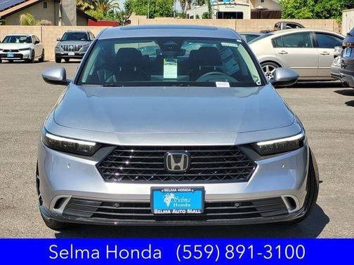 Solar Silver Metallic 2026 Honda Accord Hybrid Touring