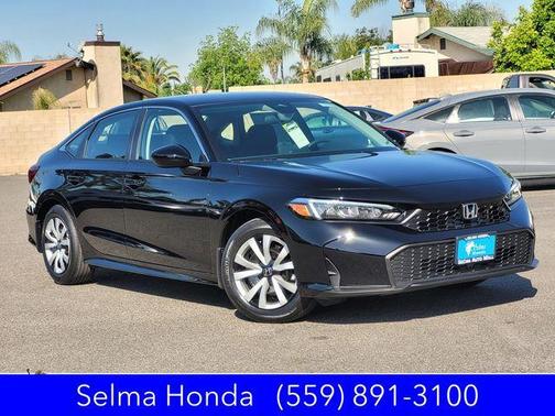 Crystal Black Pearl 2026 Honda Civic LX