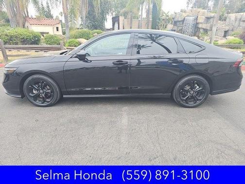 Black 2025 Honda Accord SE