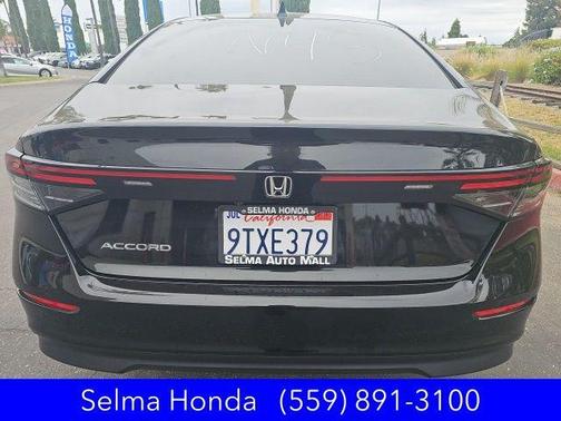 Black 2025 Honda Accord SE