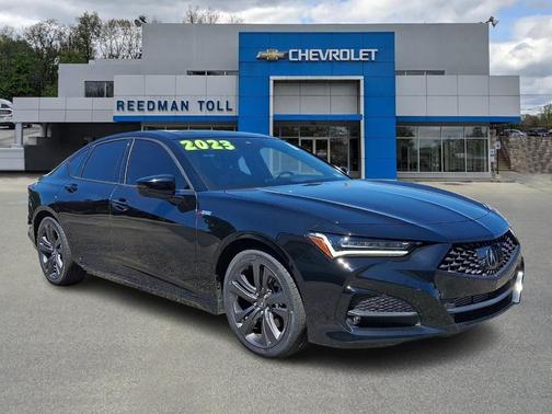 Majestic Black Pearl 2023 Acura TLX A-Spec
