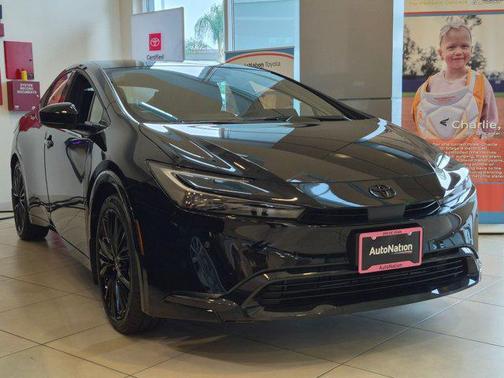 Midnight Black Metallic 2026 Toyota Prius Plug-In Hybrid Nightshade