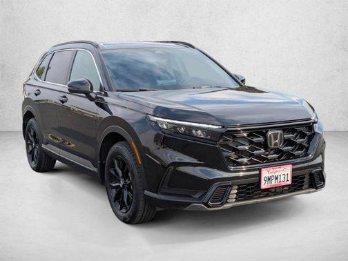 Crystal Black Pearl 2024 Honda CR-V Hybrid Sport AWD