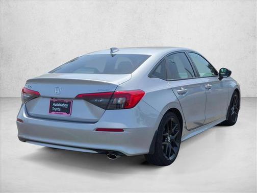 Silver/Gray 2023 Honda Civic Sport
