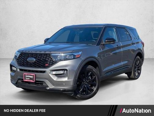 Carbonized Gray Metallic 2021 Ford Explorer ST
