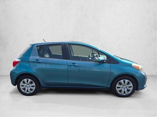 Lagoon Blue Mica 2014 Toyota Yaris LE