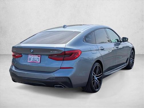 Bluestone Metallic 2018 BMW 640 i xDrive