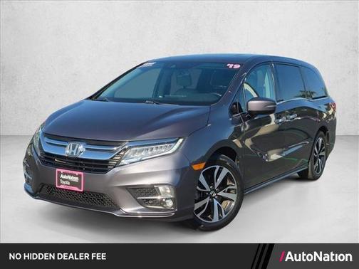 Gray 2019 Honda Odyssey Elite