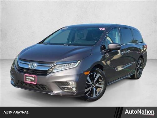 Gray 2019 Honda Odyssey Elite