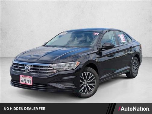 Black 2021 Volkswagen Jetta 1.4T S