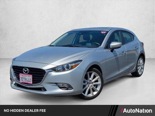 Sonic Silver Metallic 2017 Mazda Mazda3 Grand Touring