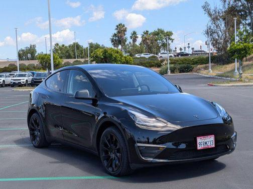 Solid Black 2023 Tesla Model Y Long Range Dual Motor All-Wheel Drive