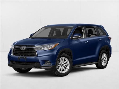 Blue 2016 Toyota Highlander LE Plus