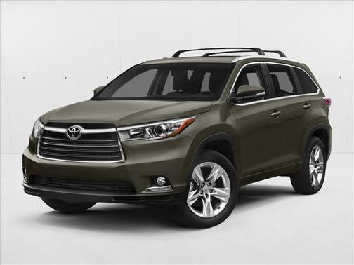 Predawn Gray Mica 2015 Toyota Highlander XLE