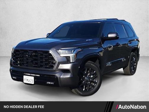 Magnetic Gray Metallic 2025 Toyota Sequoia Platinum