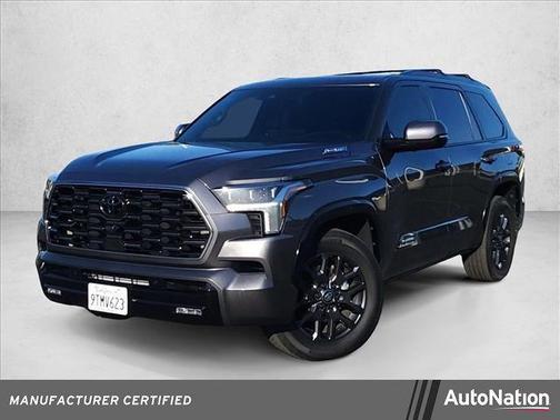 Magnetic Gray Metallic 2025 Toyota Sequoia Platinum