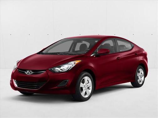 Shimmering White 2013 Hyundai ELANTRA GLS