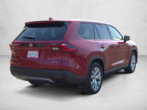 Ruby Flare Pearl 2025 Toyota Grand Highlander Limited