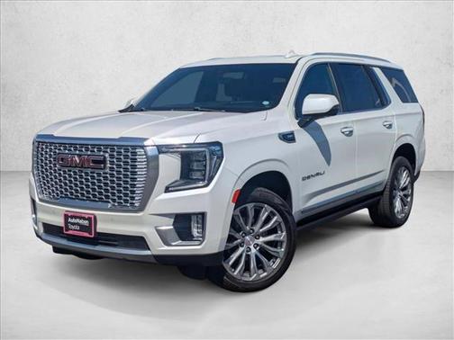 White Frost Tricoat 2021 GMC Yukon Denali