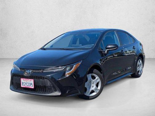 Black Sand Pearl 2021 Toyota Corolla LE