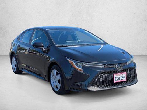 Black Sand Pearl 2021 Toyota Corolla LE