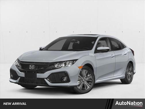 White 2018 Honda Civic EX