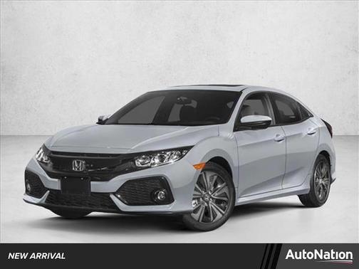 White 2018 Honda Civic EX