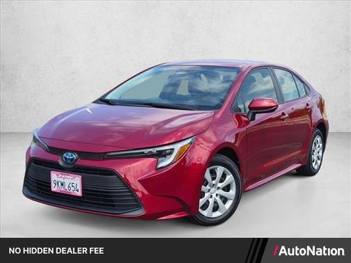Ruby Flare Pearl 2024 Toyota Corolla Hybrid LE