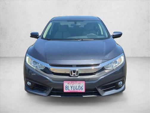 Black 2016 Honda Civic EX-T