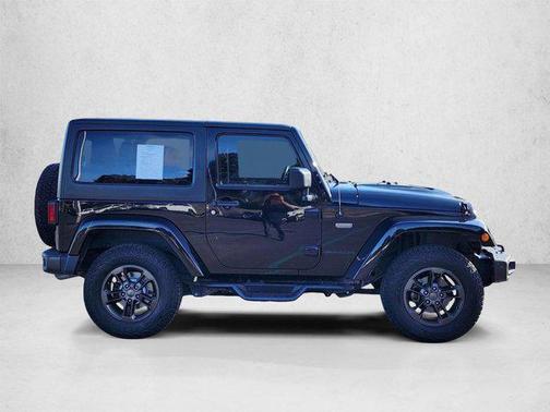 Black Clearcoat 2017 Jeep Wrangler 75th Anniversary Edition 4x4
