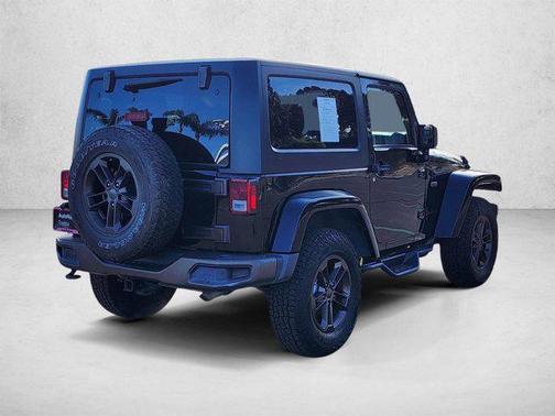 Black Clearcoat 2017 Jeep Wrangler 75th Anniversary Edition 4x4