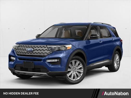 Stone Blue Metallic 2022 Ford Explorer ST-Line