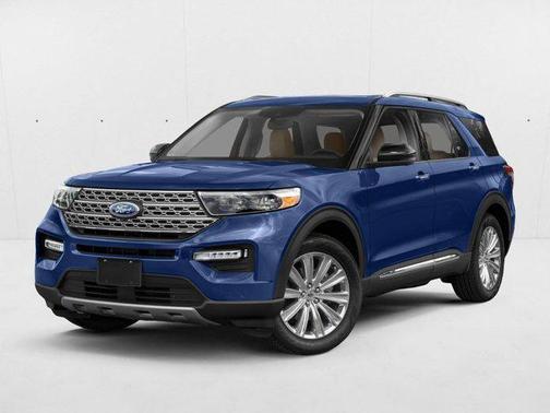 Stone Blue Metallic 2022 Ford Explorer ST-Line