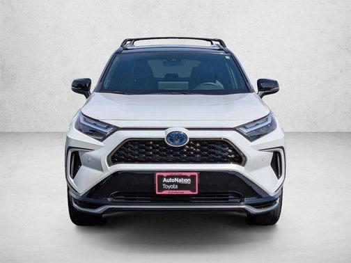 Wind Chill Pearl/Midnight Black Metallic 2024 Toyota RAV4 Prime XSE
