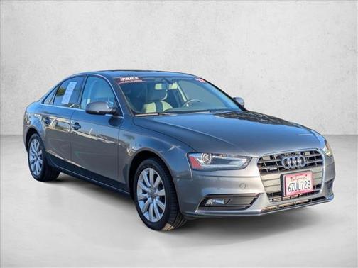 Monsoon Gray Metallic 2013 Audi A4 2.0T Premium quattro