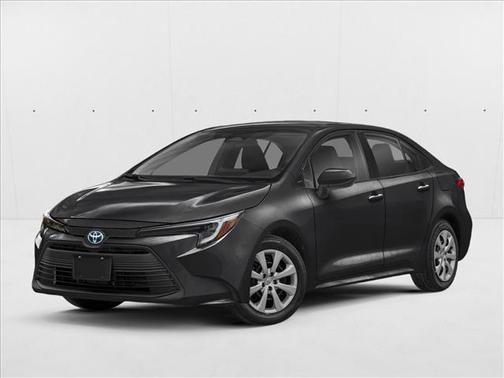 Midnight Black Metallic 2026 Toyota Corolla Hybrid LE