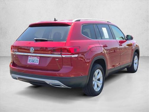 Fortana Red Metallic 2018 Volkswagen Atlas 3.6L SE